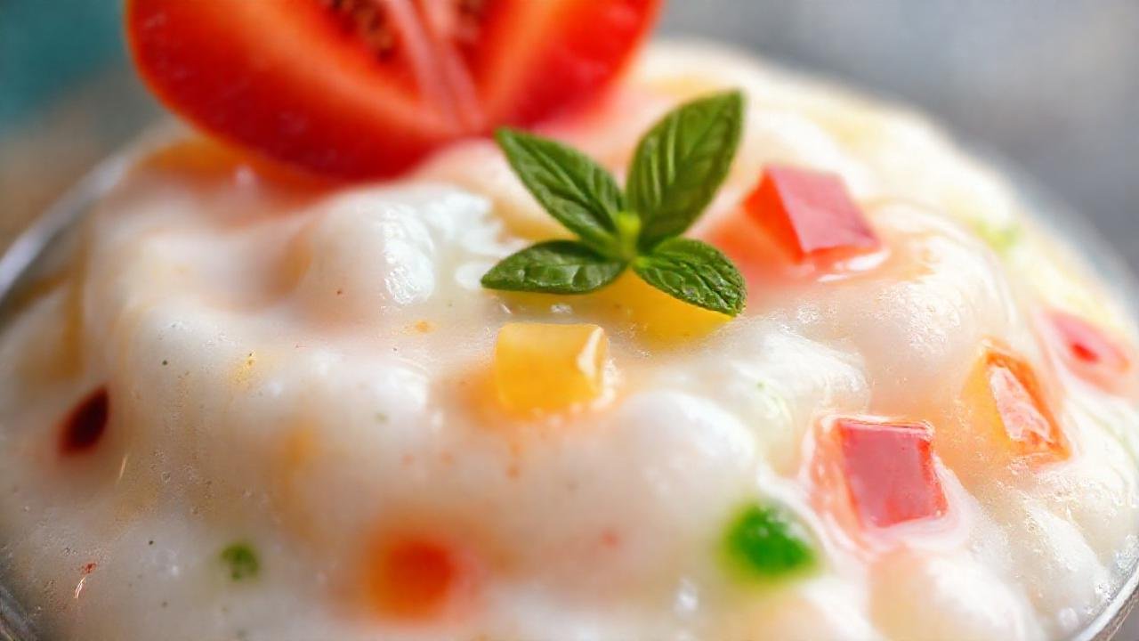 Pudding de tapioca tropical y cremoso
