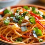 Ensalada de fideos asiáticos