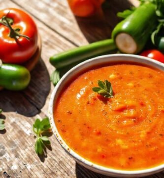 Un banquete soleado y apetitoso