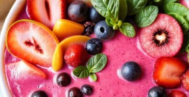 Un batido saludable y lleno de energía