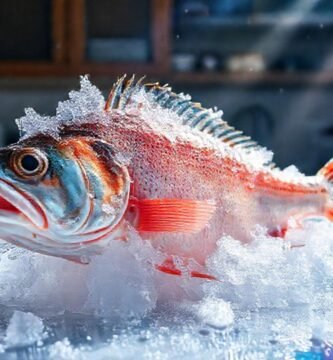 El hielo en el pescado revela ciencia