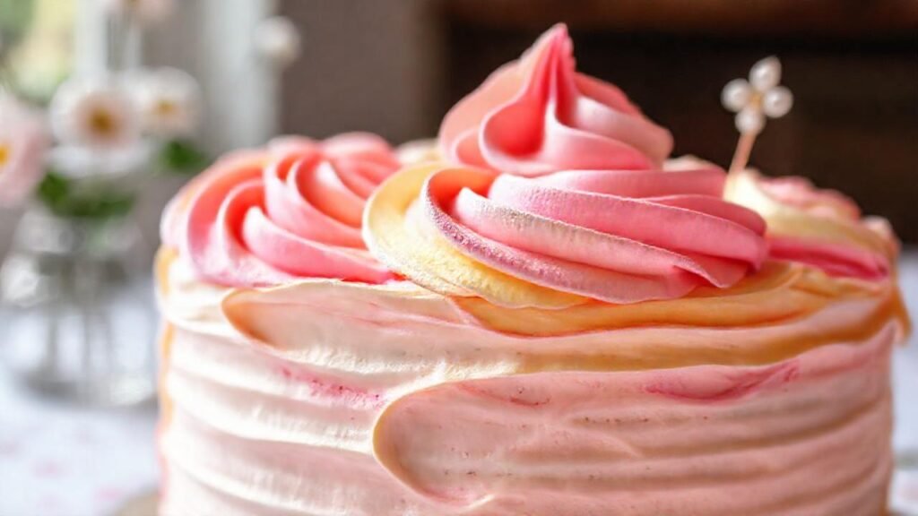 Un pastel vibrante y elegante se presenta