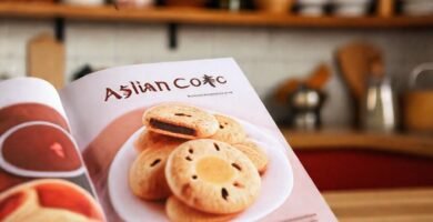 Receta vegana de galletas asiáticas apetecibles