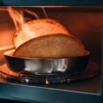 Tostada al microondas