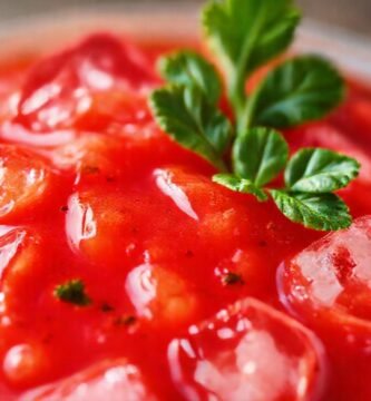 Gazpacho rojo vibrante
