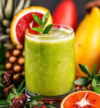 Batido tropical exótico