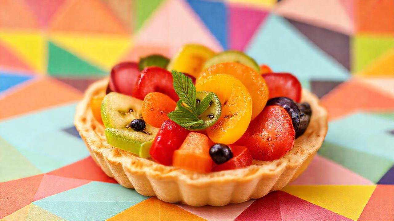 Surtido de frutas y verduras, apetitoso