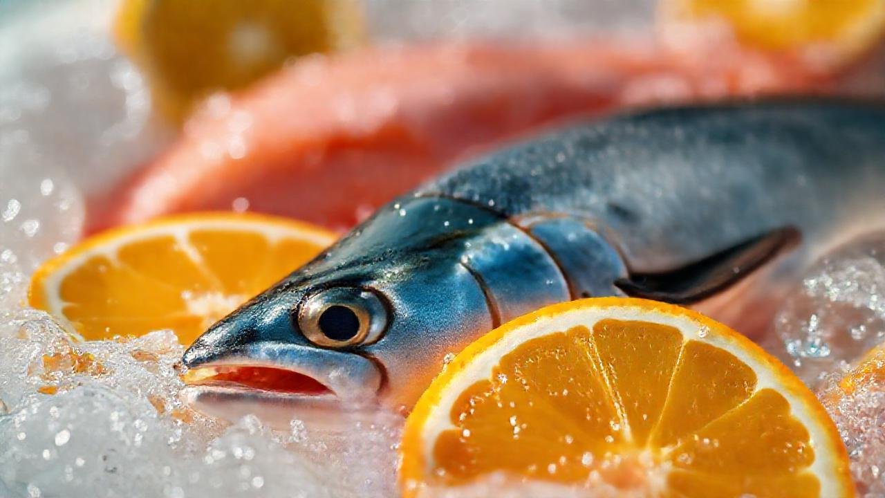 Pescado fresco, cítricos y frío