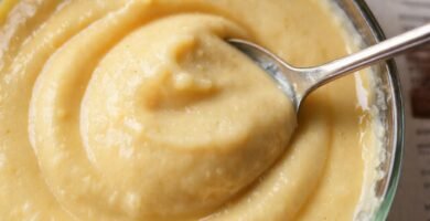 Puré cremoso y apetitoso