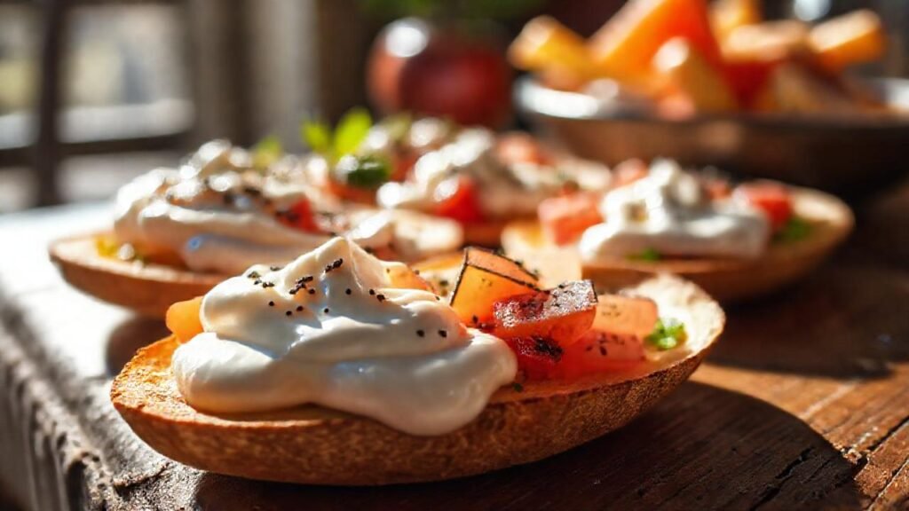 Tapas españolas apetitosas y luminosas