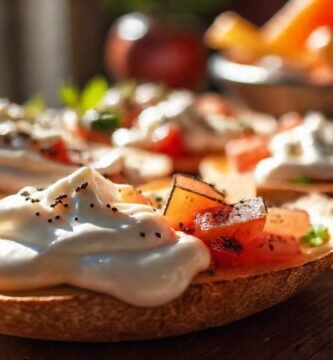 Tapas españolas apetitosas y luminosas