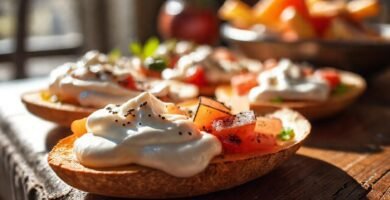 Tapas españolas apetitosas y luminosas