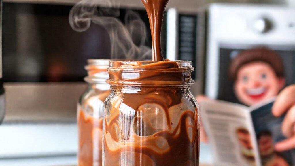 Chocolate derretido y dulce alegría