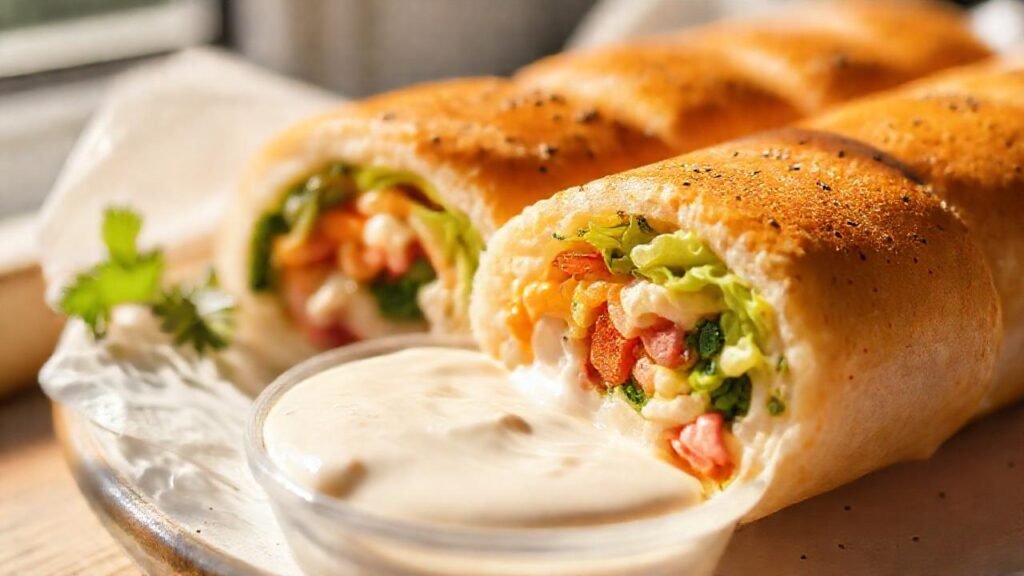 Rolls veganes frescos