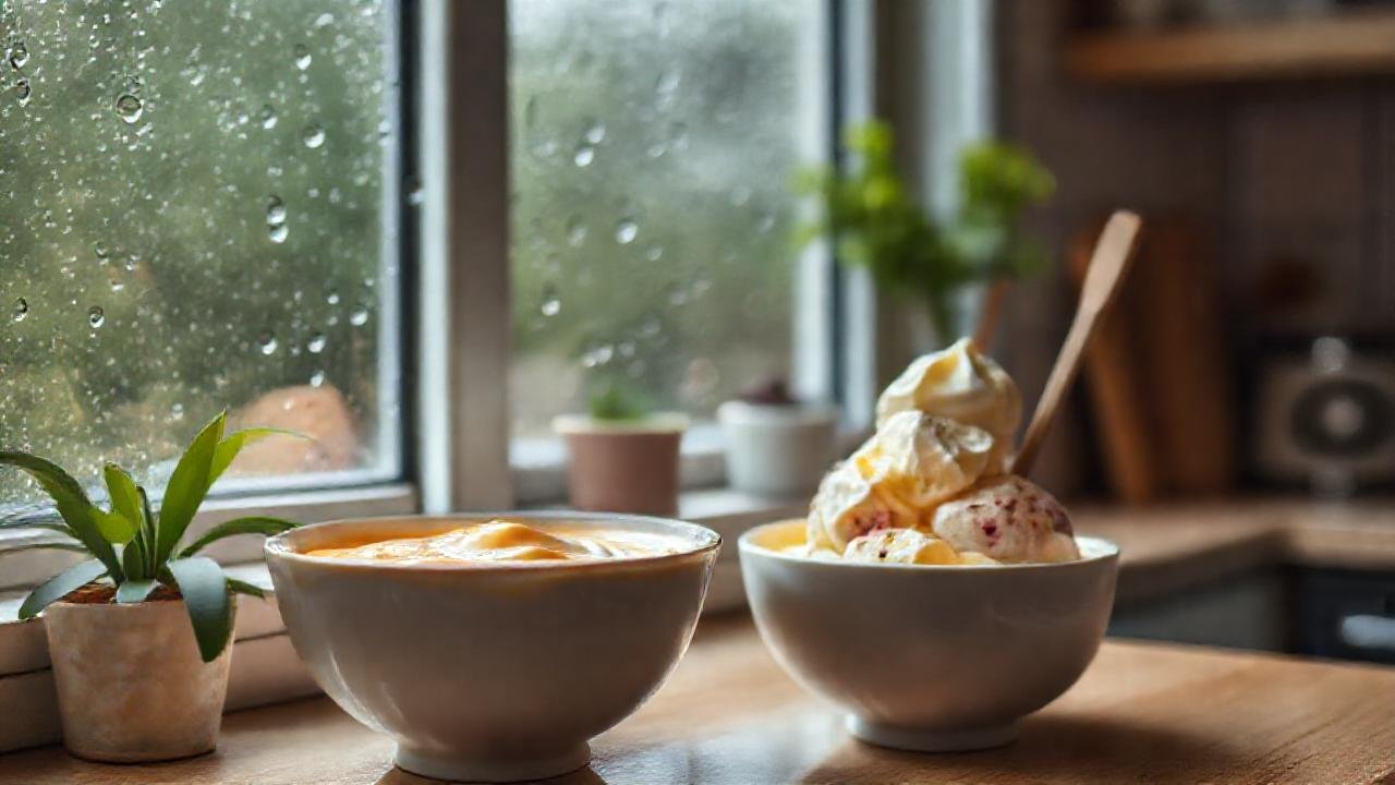 Un yogur cálido evoca calma y dulzura
