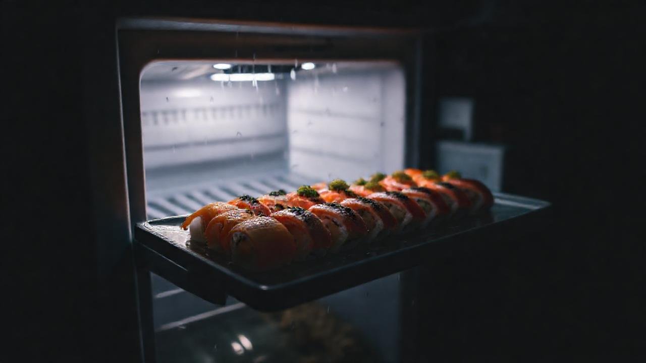 Observación científica del sushi en evolución