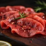 Carne cruda elegante