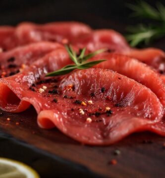 Carne cruda elegante