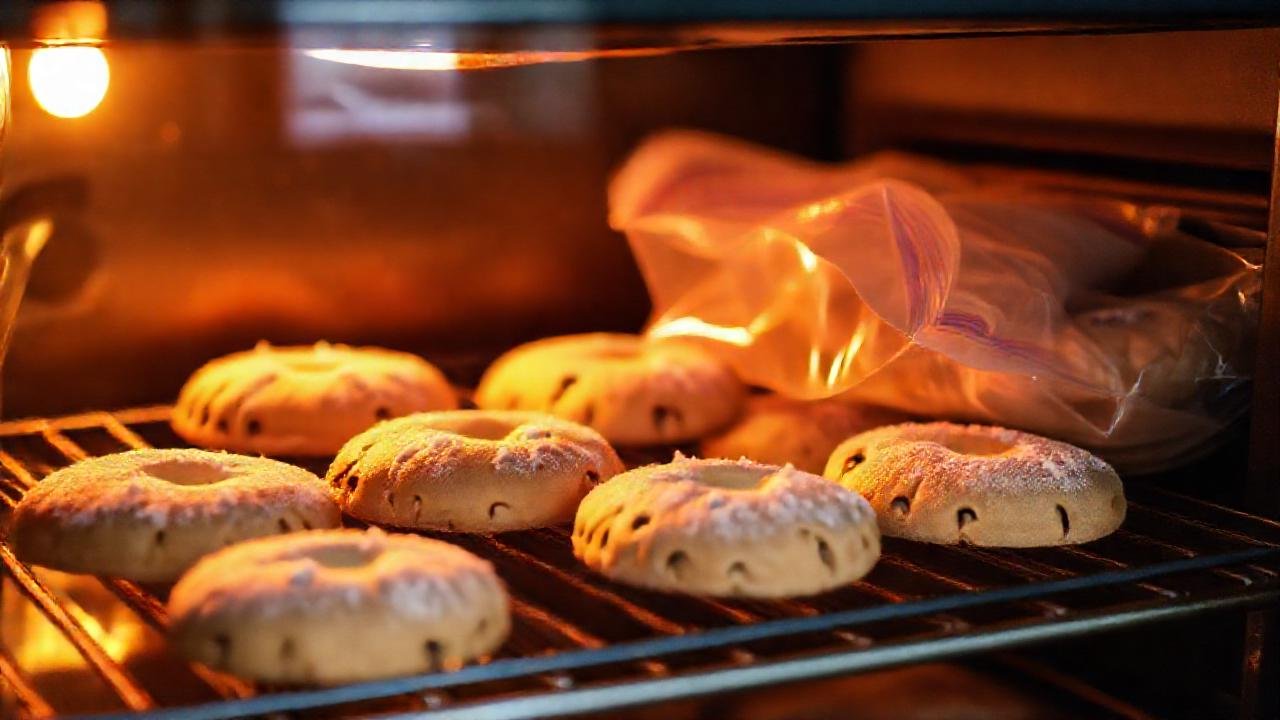 Galletas heladas, aroma y belleza culinaria