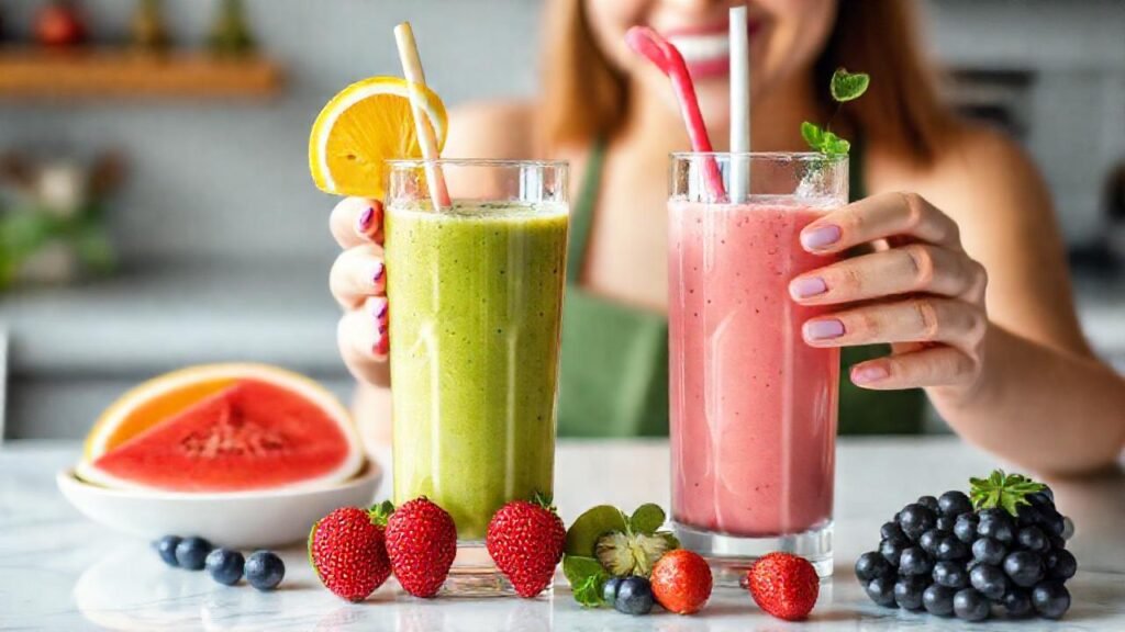 Batido vibrante: salud y rapidez