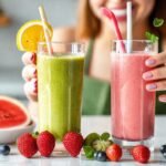 Batido vibrante: salud y rapidez