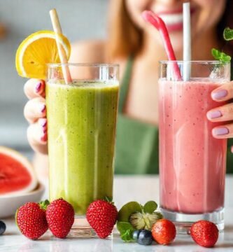 Batido vibrante: salud y rapidez