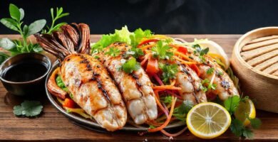 Mariscos tropicales