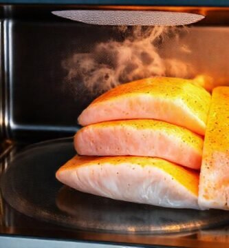 Cocinar filetes con microondas