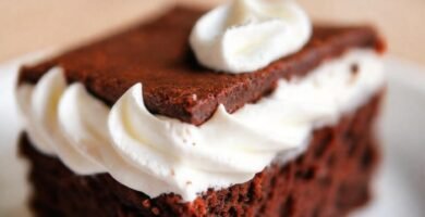 Un postre elegante y delicioso