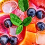 Batido tropical vibrante y refrescante