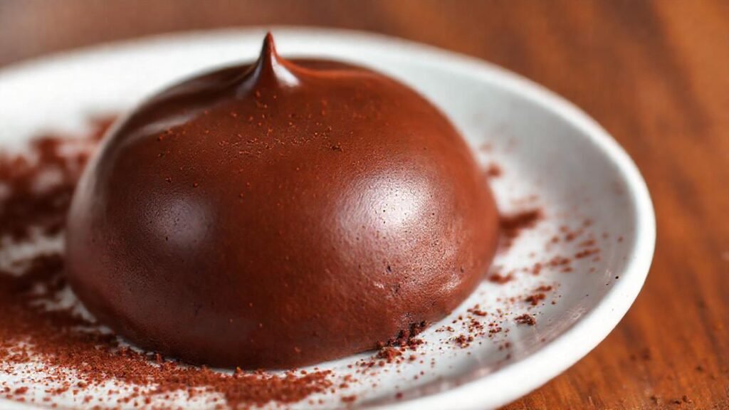 Mousse de chocolate: elegante y decadente