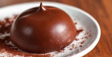 Mousse de chocolate: elegante y decadente