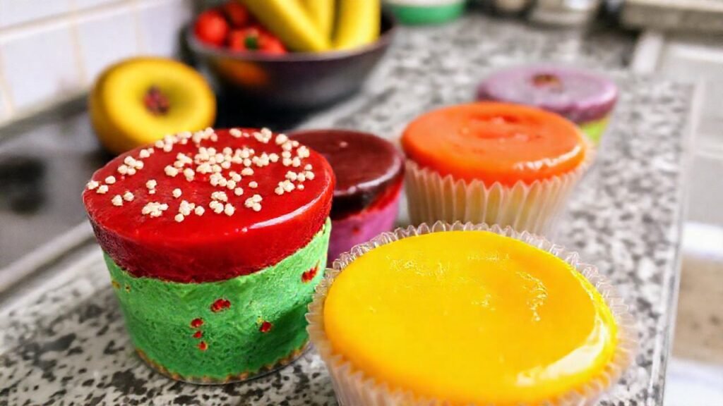 Postres coloridos y fáciles de hacer