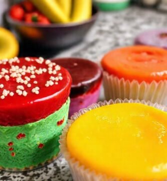 Postres coloridos y fáciles de hacer