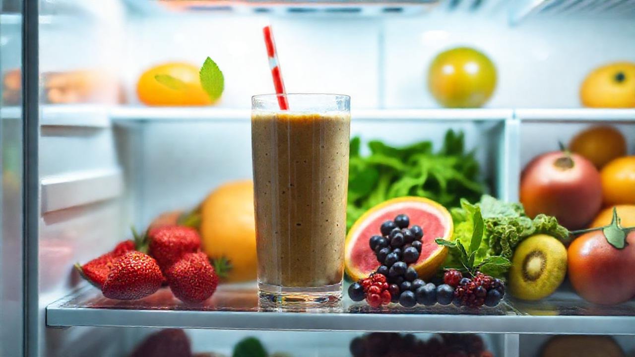 Un batido fresco conserva nutrientes visualmente